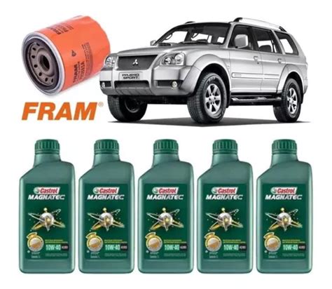 Pajero Sport V Kit Troca De Leo Castrol W Ph A