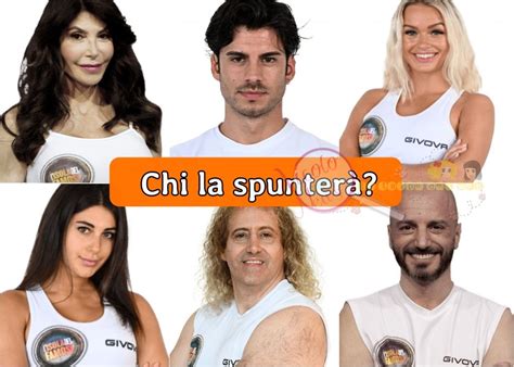 Secondo i bookmaker chi vincerà l Isola dei Famosi Il Vicolo delle News