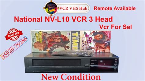 Vcr For Sell National Nv L New Condition Cash On Delivery