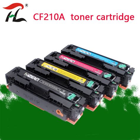 For CF210A CF210 210A CF213A 131A Compatible Color Toner Cartridge For ...
