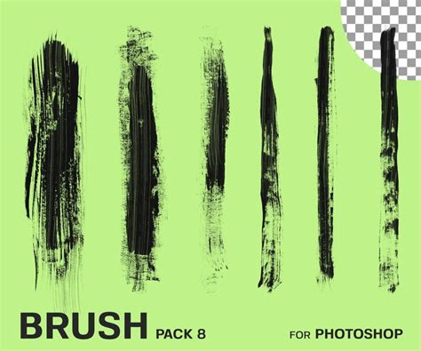 brush pack  photoshop artistic strokes premium psd