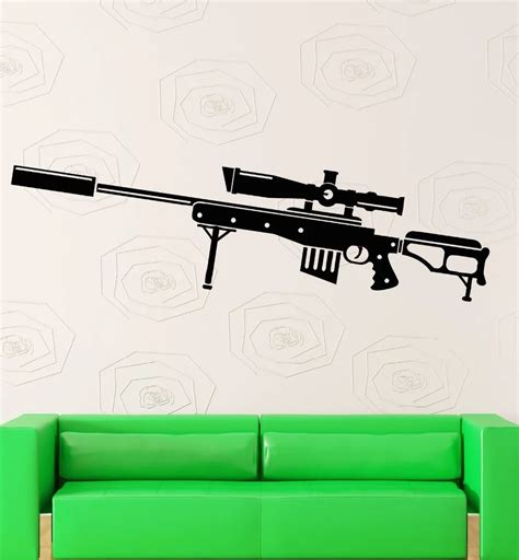 Aliexpress.com : Buy DCTAL Rifle Sticker Gun Decal AWP Car Posters ...