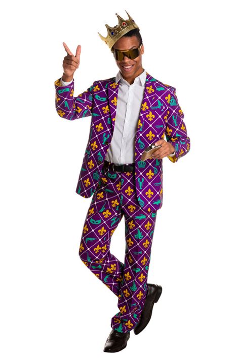 Mardi Gras Diamond Suit The Bourbon St Special