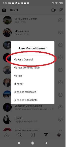 C Mo Ocultar Conversaciones En Instagram Con Este Sencillo El