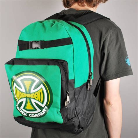 Independent Trucks Independent 78 Truck Co Skate Backpack Kelly Green