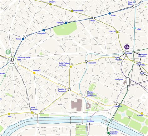 Paris 15 Arrondissement Map