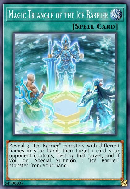 Yu Gi Oh Wiki Magic Triangle Of The Ice Barrier