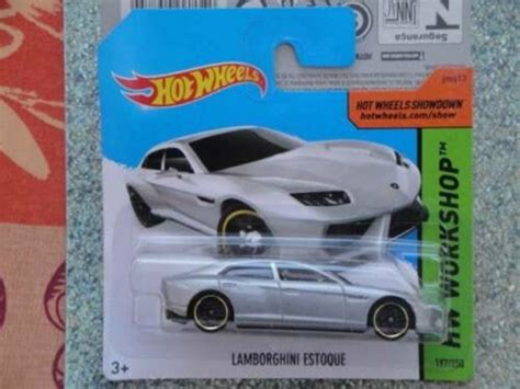 Hot Wheels Lamborghini Estoque Silver HW Workshop Perfect Birthday Gift