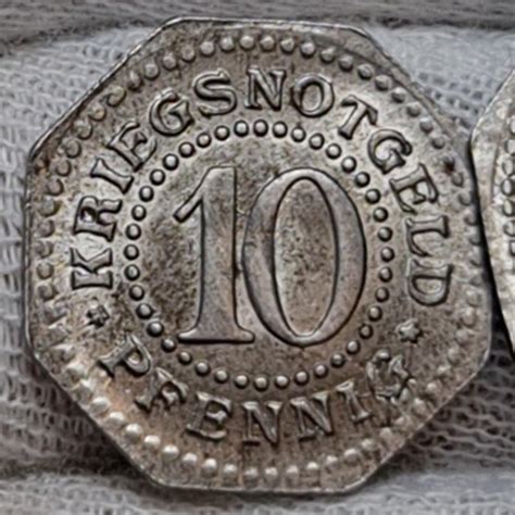 Notgeld Schwarzburg Sondershausen 10 Und 20 Pfennig No Date 1920