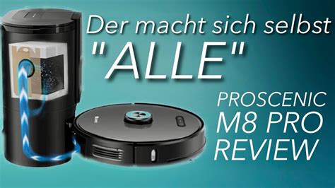 Proscenic M Pro Premium Saugroboter Absaugstation Im Test Der