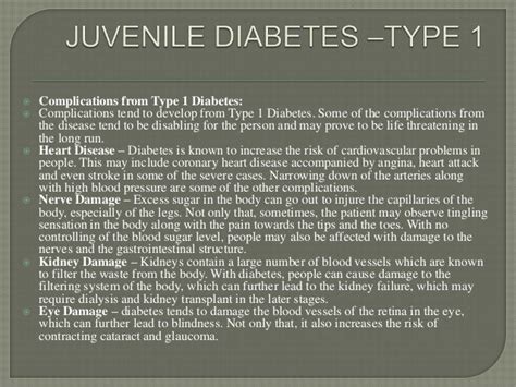 Juvenile Diabetes Type 1