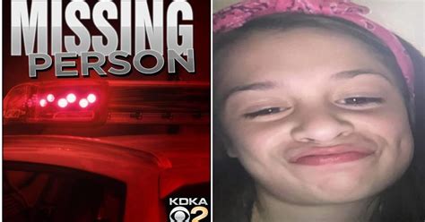 Missing 13 Year Old Girl Found Safe Cbs Pittsburgh