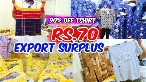 All Branded Export Surplus Tshirt Rs Full Stock All Summer