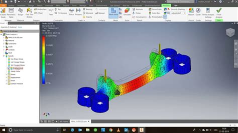 Autodesk Inventor Stress Analysis Tutorial Fieldpooter