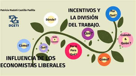 Influencia De Los Economistas Liberales E Incentivos Y La División Del