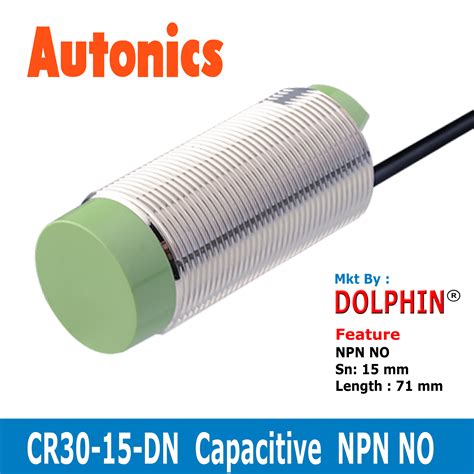 CR30 15DN Autonics Capactive Sensor NPN NO Type Sn 15 Mm Adjustable