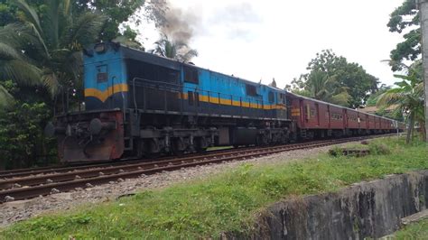 Sri Lanka Railway M A Rajarata Rejina Train Weligama Railway