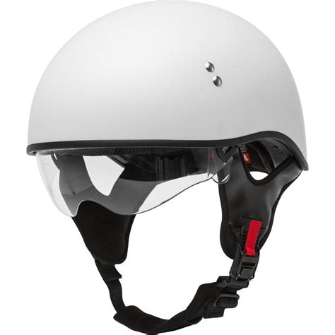 GMAX HH 65 Half Helmet Naked Matte White Walmart