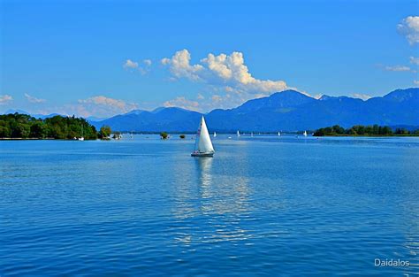 "Lake Chiemsee Germany" by Daidalos | Redbubble