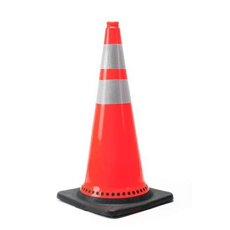 Pvc Reflective Flexible Traffic Cone For Road Safety Manufacturer