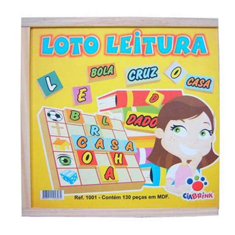 Loto Leitura Ciabrink Kits E Gifts Loja De Brinquedos Educativos