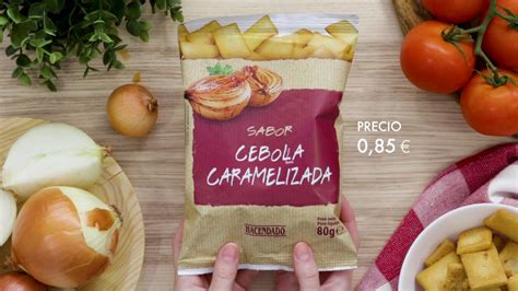 Snack Cebolla Caramelizada Mercadona Novum Youtube