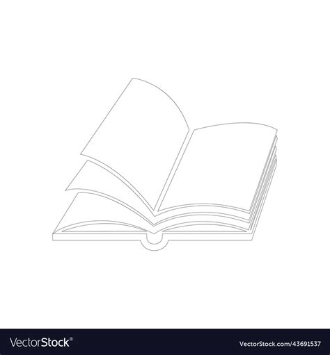 Book logo Royalty Free Vector Image - VectorStock