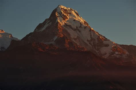 Fondos de pantalla montañas Nepal puesta de sol paisaje 1920x1282