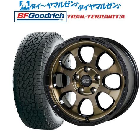 HOT STUFF サマータイヤ ホイール4本セット ホットスタッフ マッドクロス グレイス グッドリッチ トレールテレーン T A 245