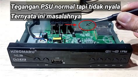 STB Mati Total PSU Normal Tapi Tidak Nyala YouTube