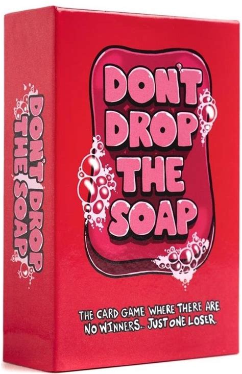 Don T Drop The Soap Jeu De Cartes Jeux