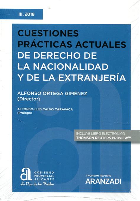 Libro Cuestiones prácticas actuales de Derecho de la nacionalidad y de