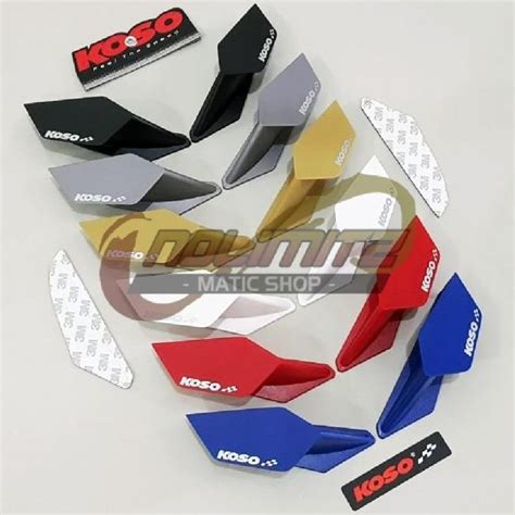 Jual Winglet Aerodynamic Wing Koso Universal Nmax Aerox Pcx Vario