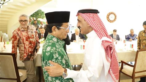 Menag Bertemu Dubes Saudi Bahas Haji Hingga Pendidikan