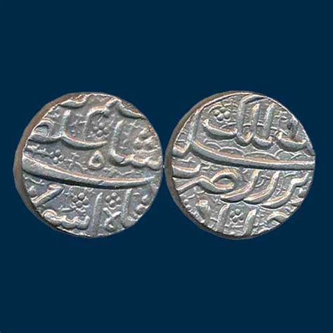 Extremely Rare Silver Half Rupee Of Jahangir As Pre Accession Name