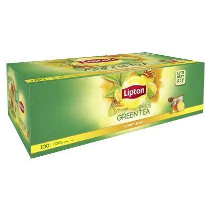 Lipton Honey Lemon Green Tea Bags 100 Pcs JioMart