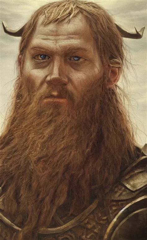 Portrait Of Einar The Viking From Vinland Saga Stable Diffusion