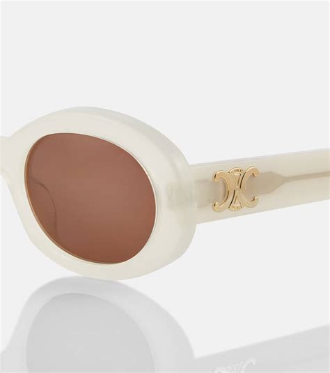 Celine Triomphe Oval Sunglasses Mm Smart Closet