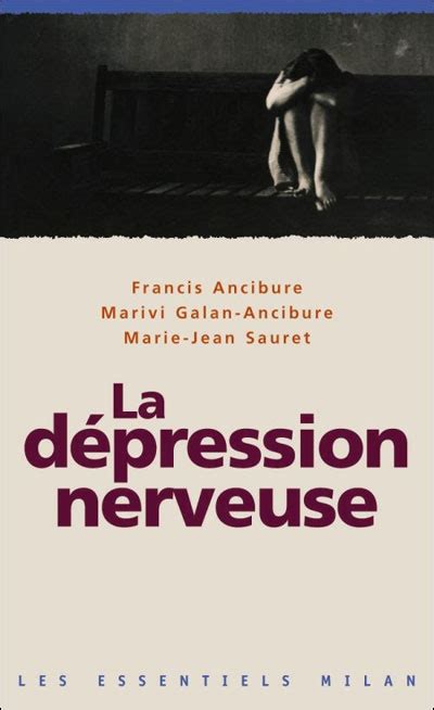 Dépression nerveuse la Poche Francis Ancibure Marivi Ancibure