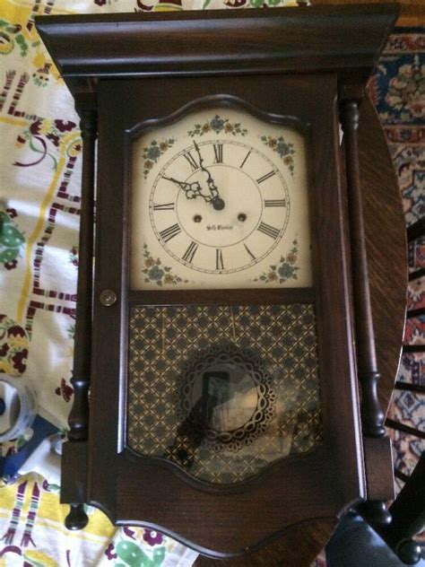 Vintage Seth Thomas Wall Clock Connecticut Valley 2726 1822656945