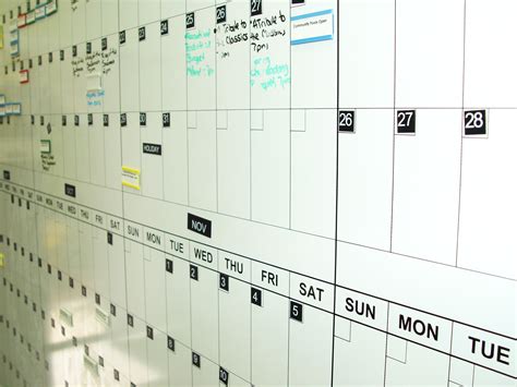 dry erase calendar ~ CoachLisaB.com