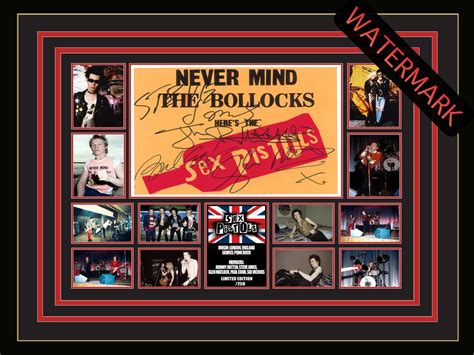 Sex Pistols Memorabilia Limited Edition Of 250 Only Signed Memorabilia Etsy Australia