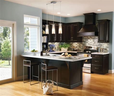 Espresso Kitchen Cabinets Wall Color – Things In The Kitchen