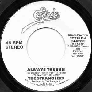 The Stranglers - Always The Sun (1986, Vinyl) | Discogs