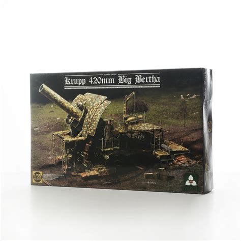 TAKOM TAK2035 1 35 Krupp 420mm Big Bertha Plastic Model Kit