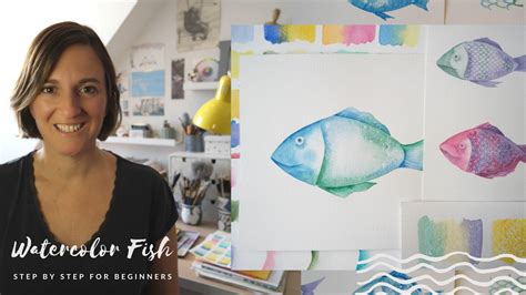 Watercolor Fish: Step-by-Step for Beginners | Lujan Cordaro | Skillshare