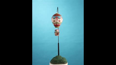 Lemax Holiday Cheer Hot Air Balloon YouTube