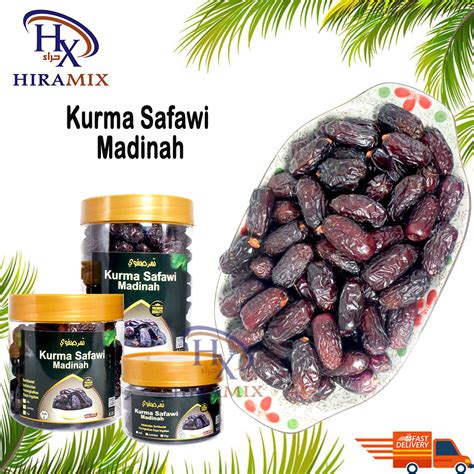 Kurma Medjool Safawi Ajwa Vi Medjoul Mabroom Tangkai Mariami Sukkari