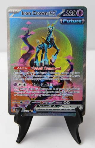 Pok Mon Iron Crown Ex Temporal Forces Psa Contender Ebay