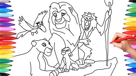 How To Draw Lion King Characters